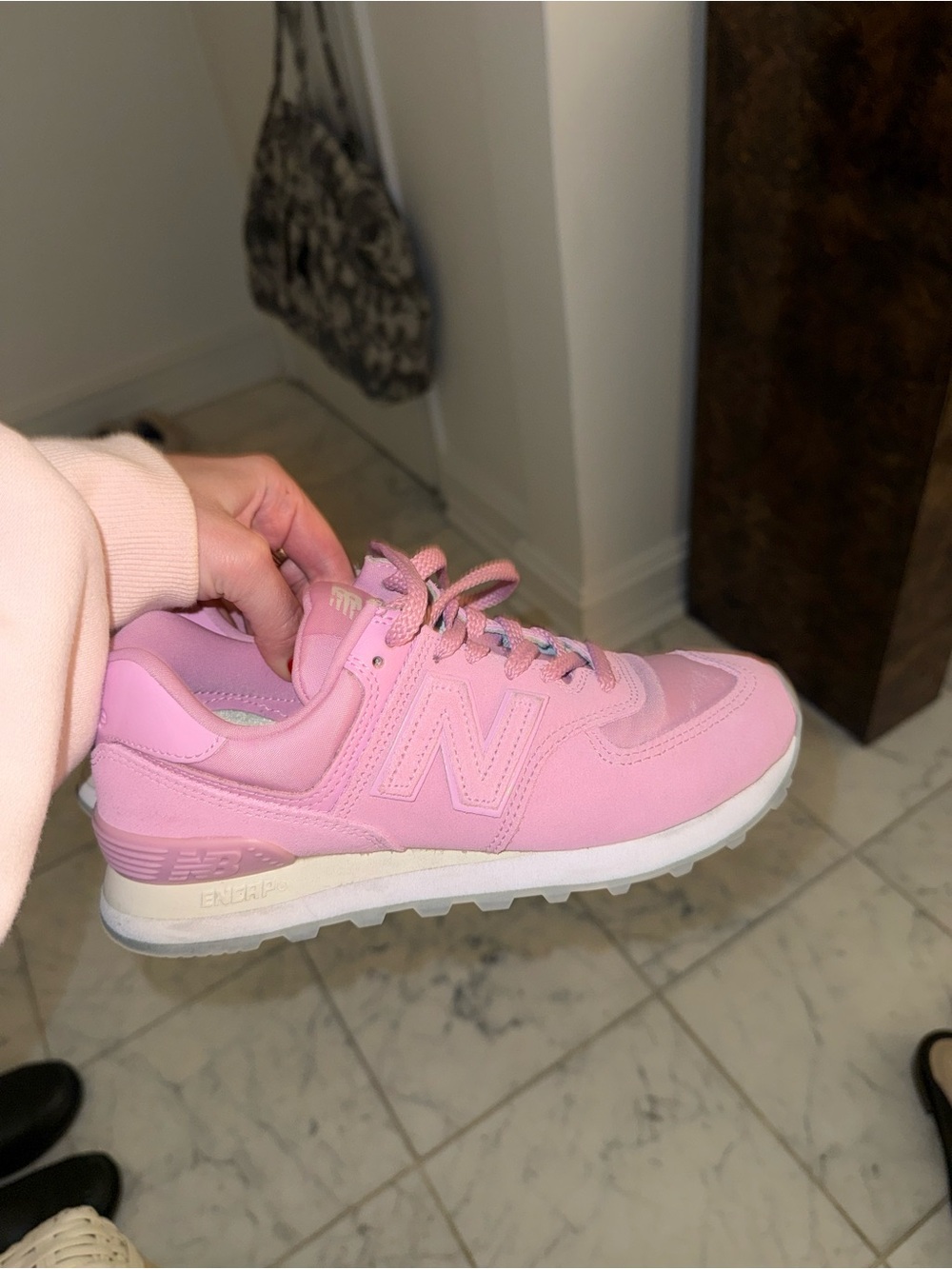 New Balance Pink Women's Classic Low-Top Sneaker